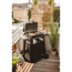 Gasgrill 'Trolley Urban Pro I' schwarz/grau 94 x 99 x 60 cm