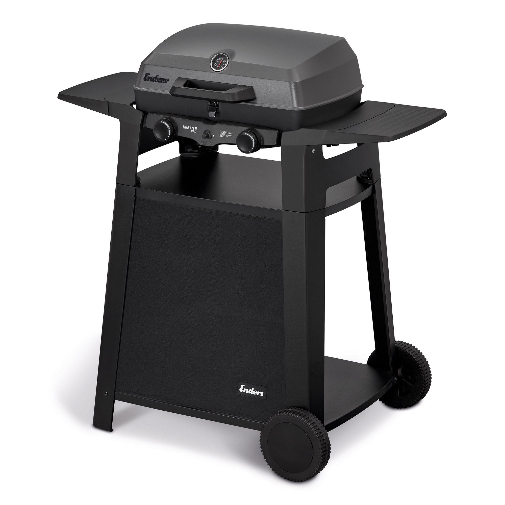 Gasgrill 'Trolley Urban Pro I' schwarz/grau 94 x 99 x 60 cm + product picture