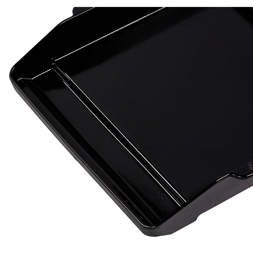 Schwarze Grillpfanne