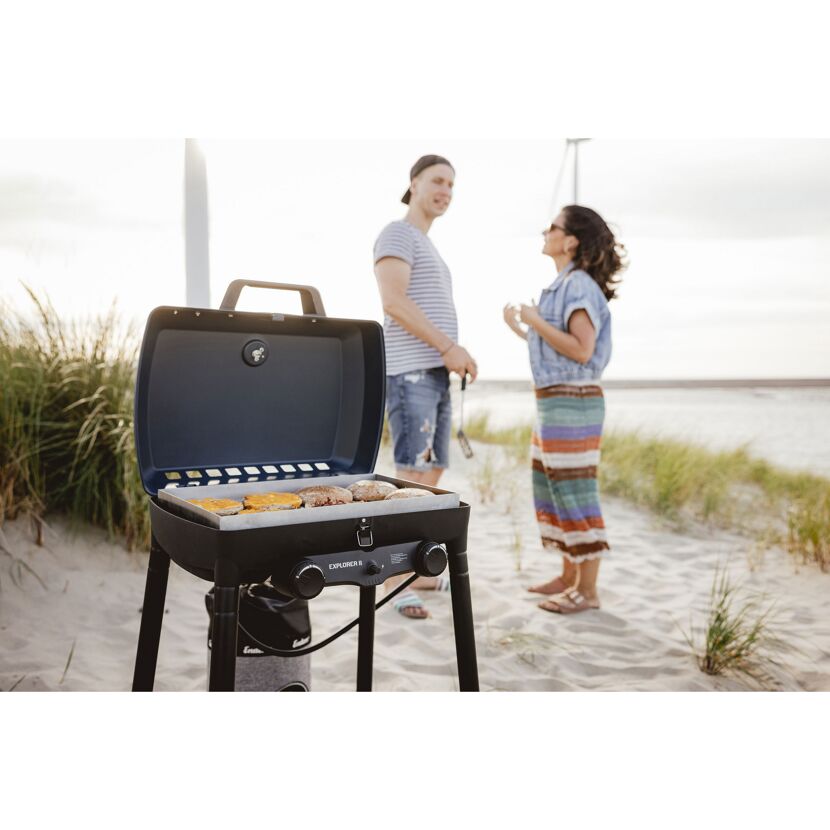 Gasgrill am Strand
