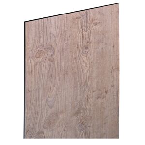Steckzaun 'Premo' Einzelprofil Holzoptik 45 x 180 cm