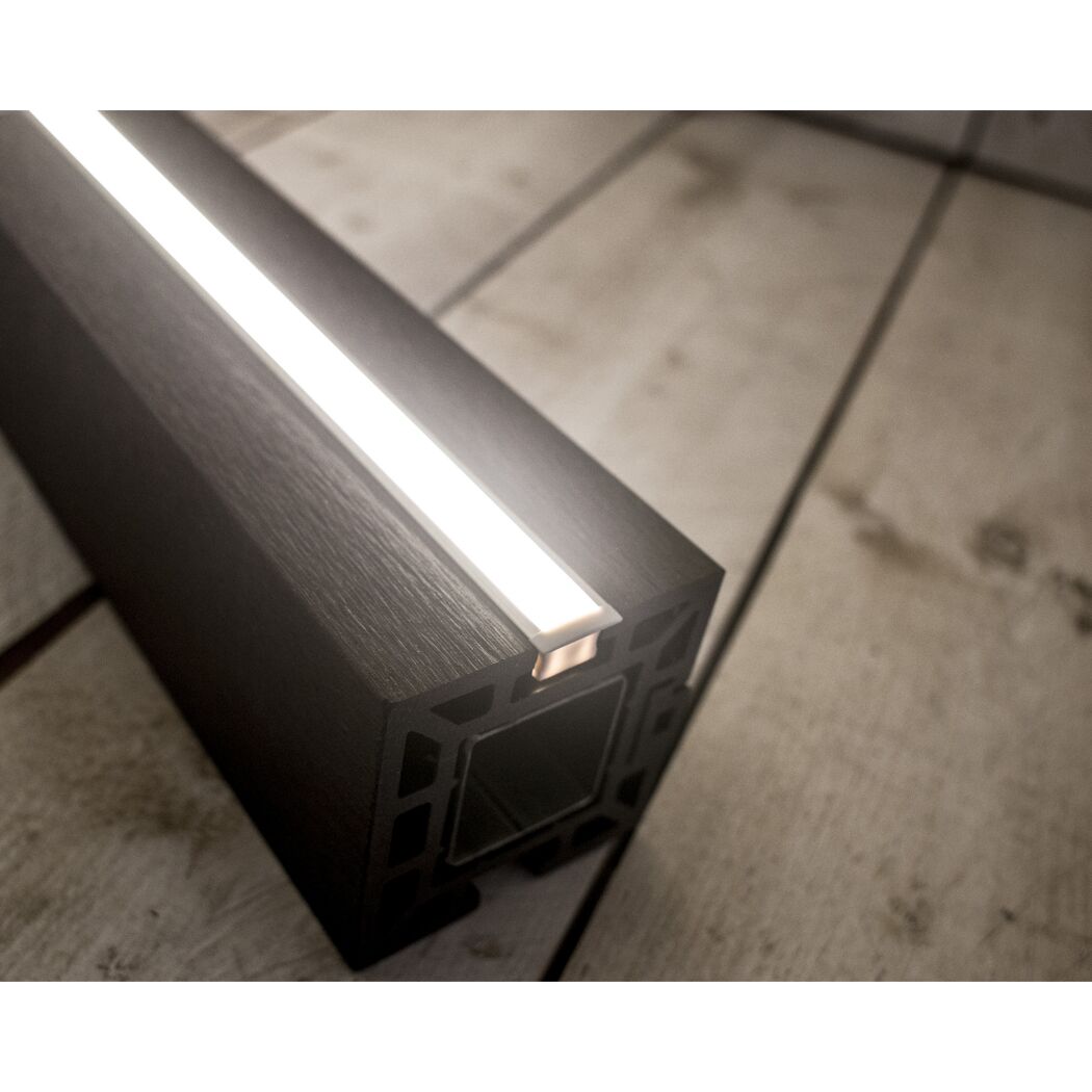 LED-Lichtleiste 'Glow' 25 W warmweiß IP 67 2,3 cm