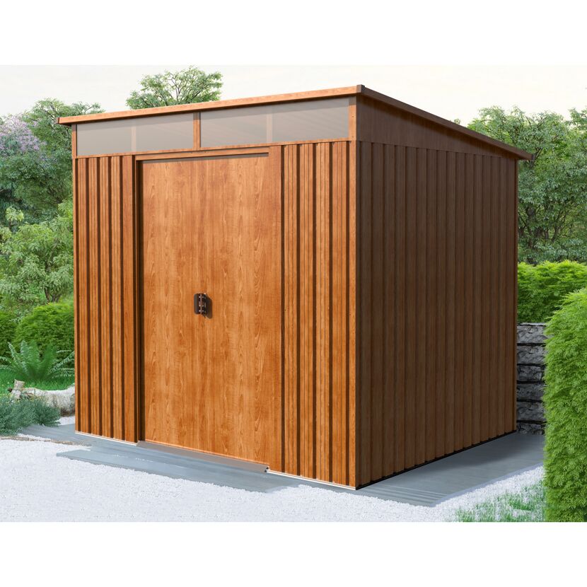 Gartenhaus aus Holz mit Doppeltür