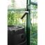 Regentonne schwarz 170 l mit Unterbau