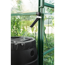 Regentonne schwarz 170 l mit Unterbau