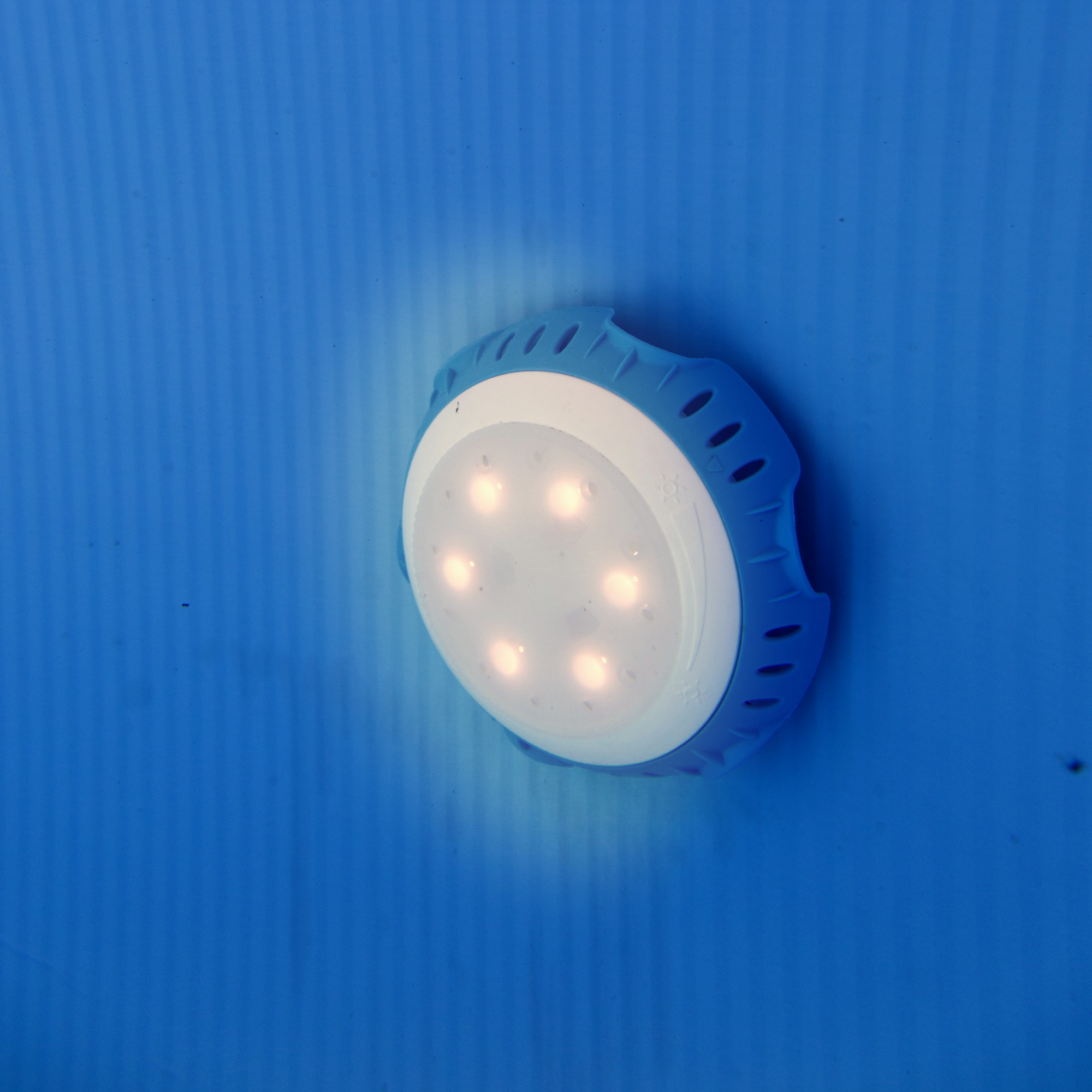 Poolbeleuchtung weiß mit LED Ø 16 x 10 cm