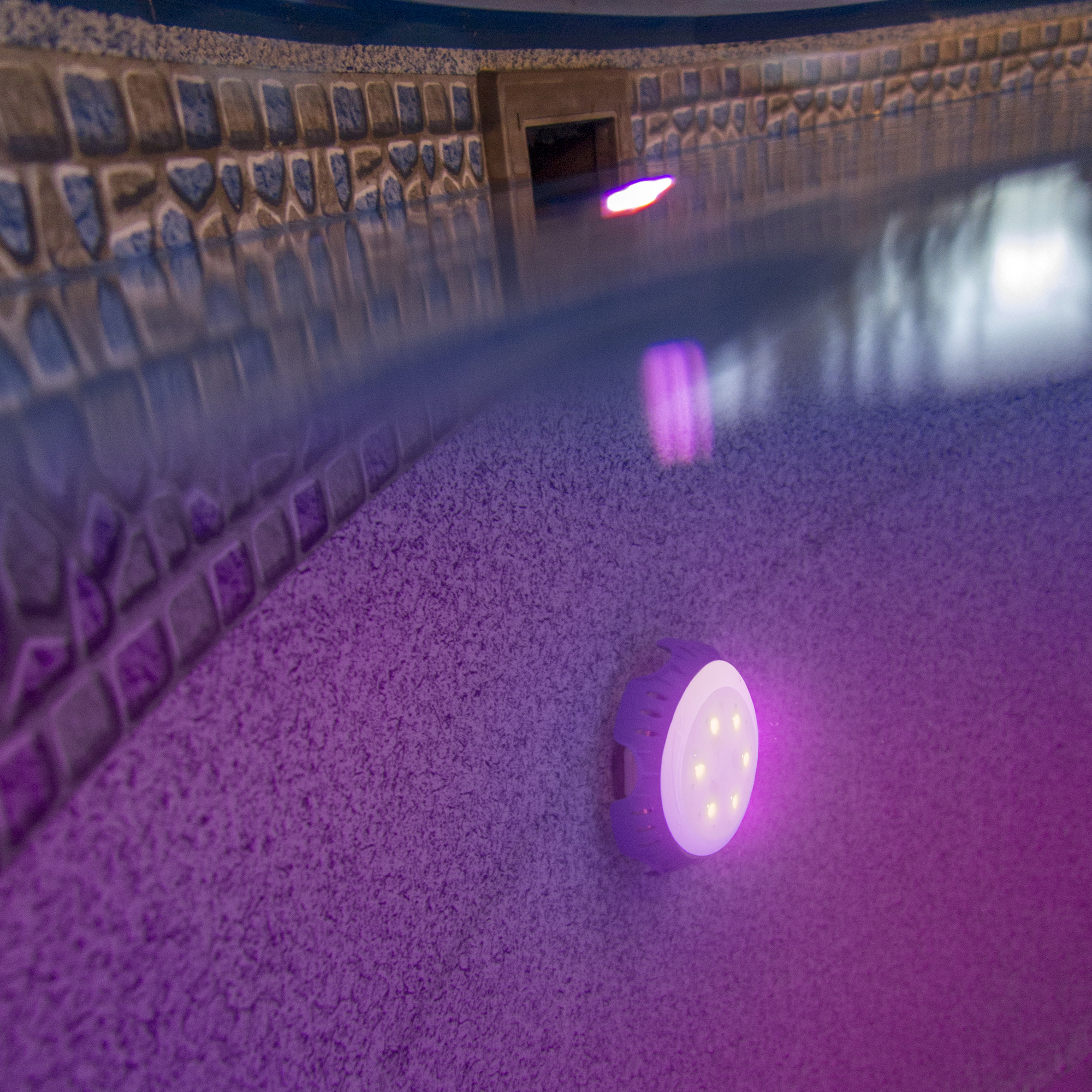 Poolbeleuchtung mit LED Ø 16 x 10 cm