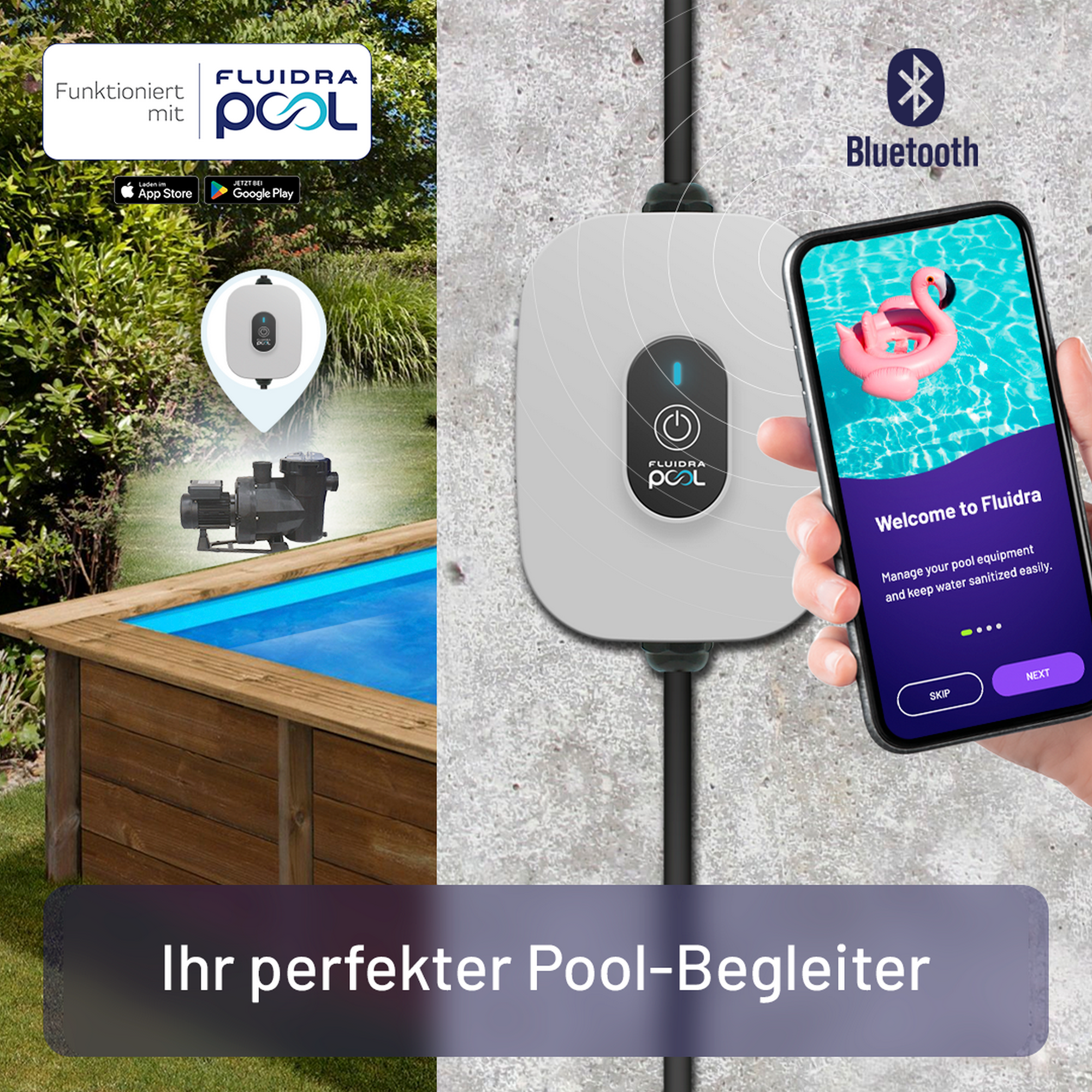 Smart Plug 'Plug&Play' 16 x 4 x 7,3 cm