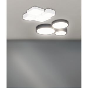 LED-Deckenleuchte 'Ina' weiß 52,5 x 55 x 8 cm