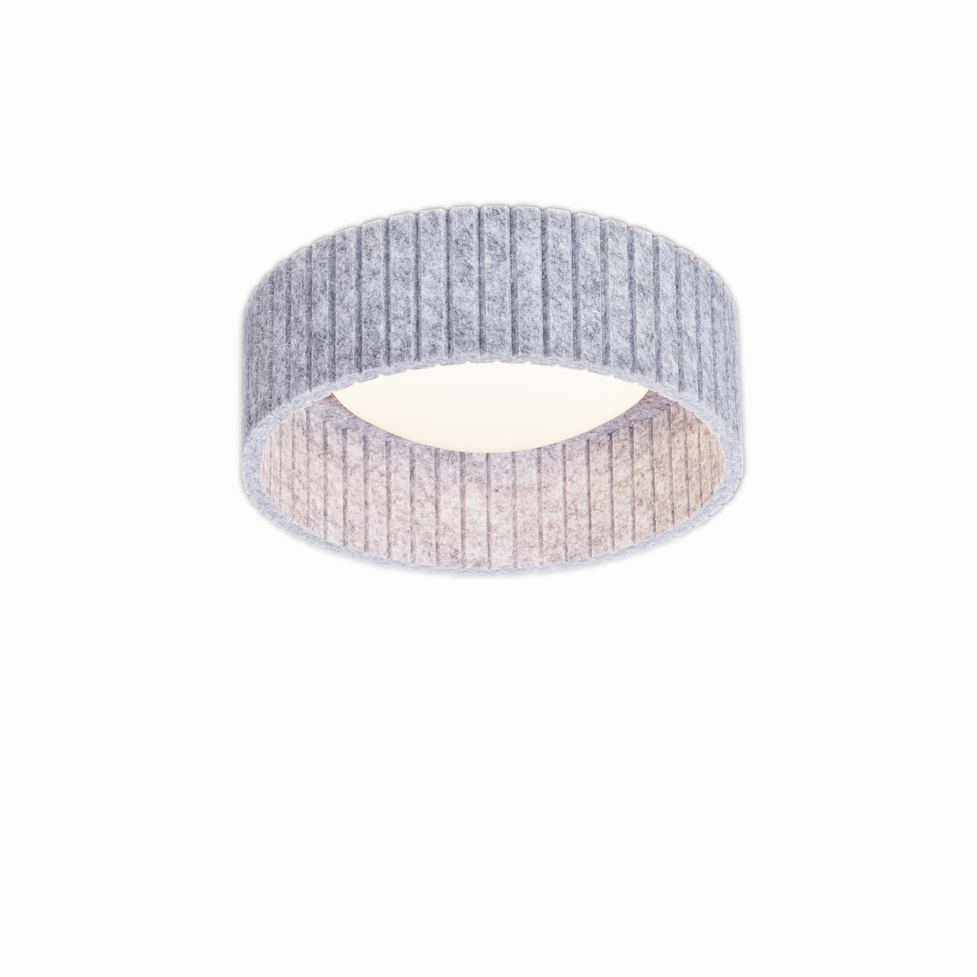 Deckenleuchte 'Julie' grau 19 W Ø 30 x 10 cm