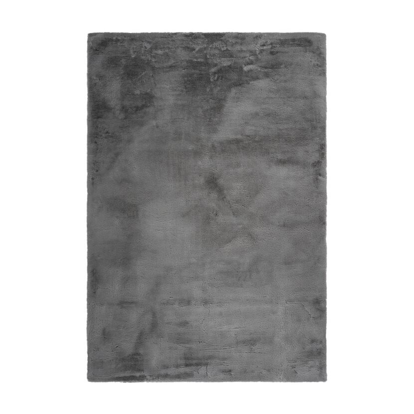 Kunstfell-Teppich 'Emotion' grau 120 x 170 cm