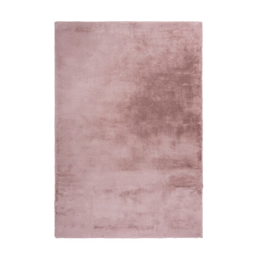 Kunstfell-Teppich 'Emotion' altrosa 80 x 150 cm
