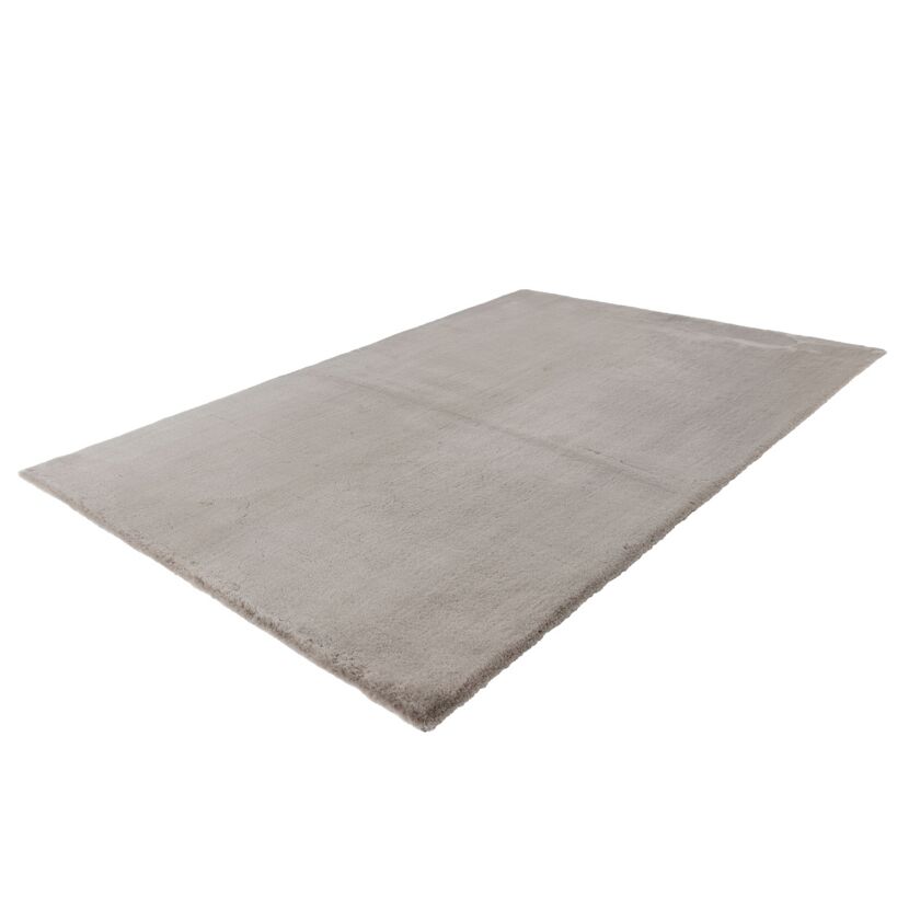 Kunstfell-Teppich 'Emotion' taupe 80 x 150 cm