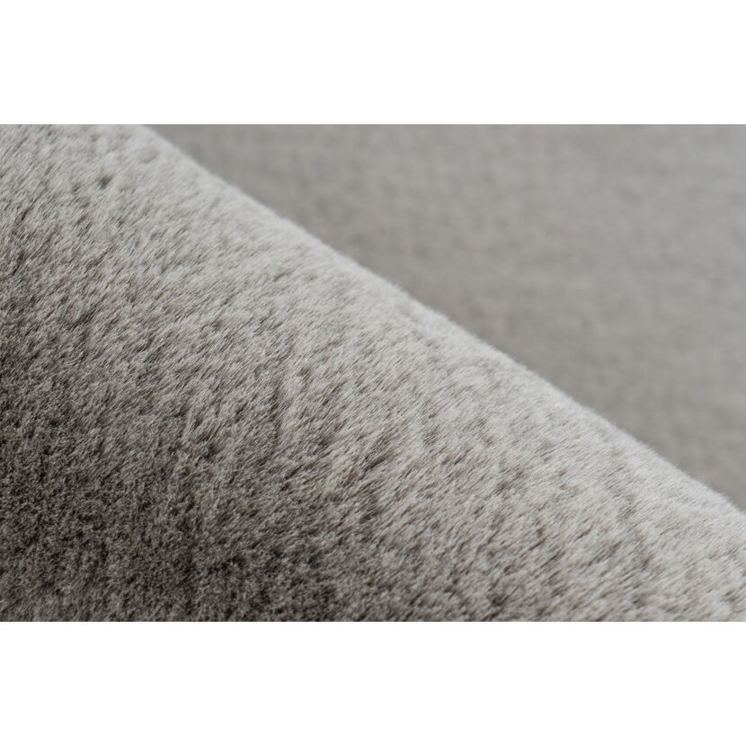 Kunstfell-Teppich 'Emotion' taupe 80 x 150 cm