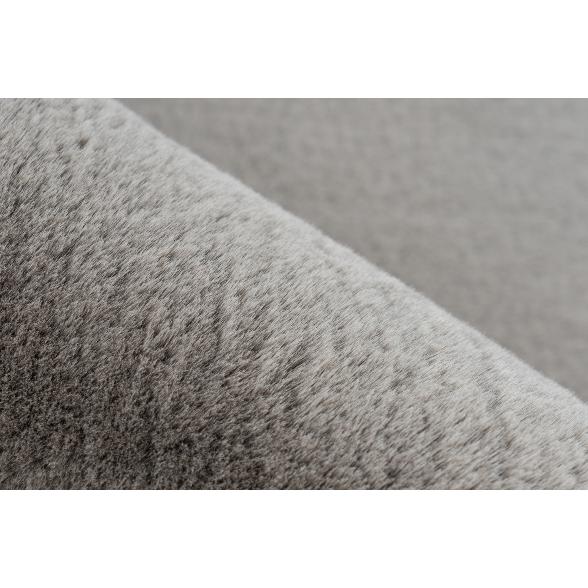 Kunstfell-Teppich 'Emotion' taupe 120 x 170 cm