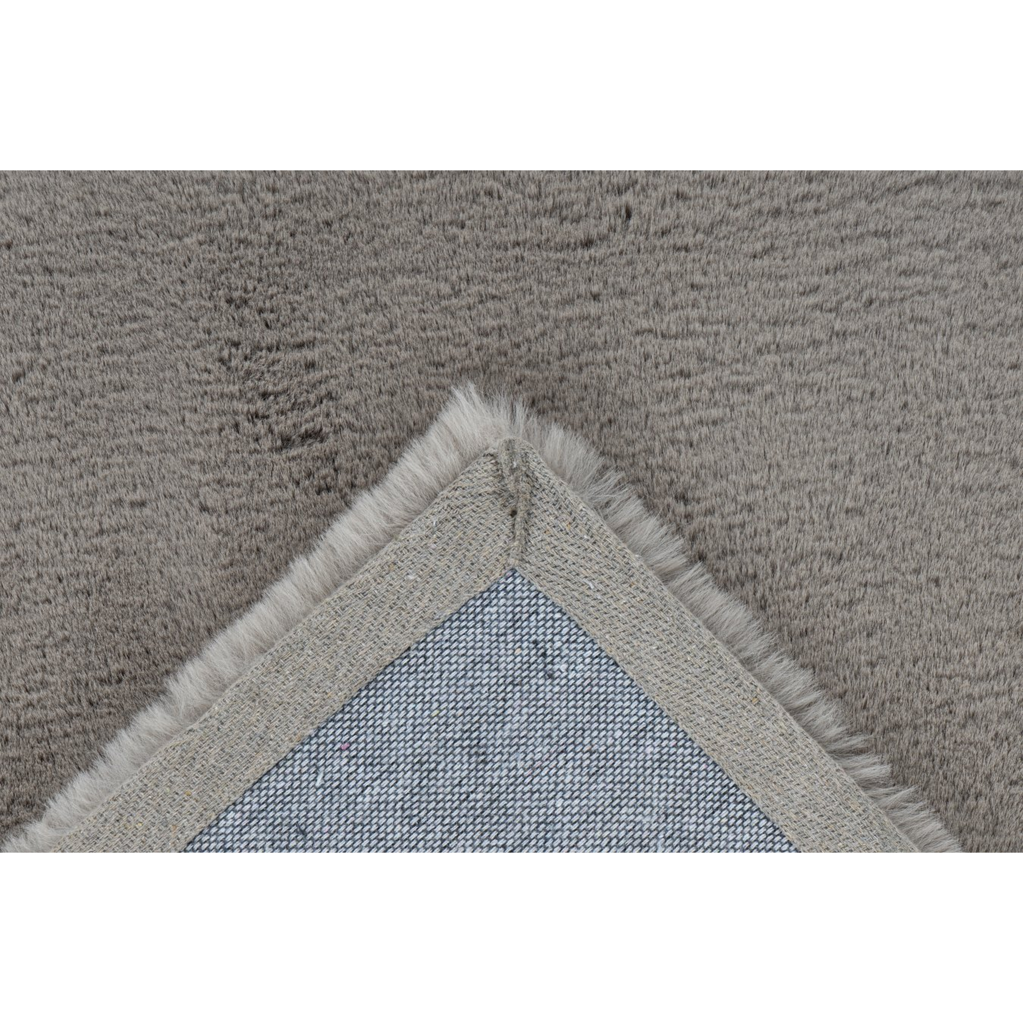 Kunstfell-Teppich 'Emotion' taupe 120 x 170 cm