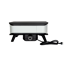 Pizzaofen 17" schwarz 60,5 x 30,5 x 42,5 cm