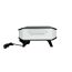Pizzaofen 17" schwarz 60,5 x 30,5 x 42,5 cm