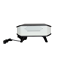 Pizzaofen 17" schwarz 60,5 x 30,5 x 42,5 cm