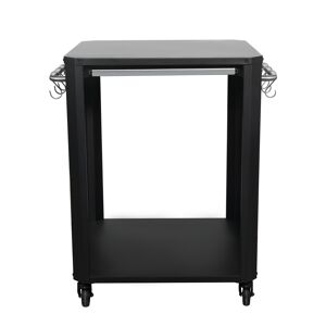 Outdoor-Tisch schwarz 60 x 83,5 x 60 cm