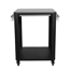 Outdoor-Tisch schwarz 60 x 83,5 x 60 cm