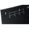 Outdoorküche Edelstahl schwarz 120 x 90 x 67 cm