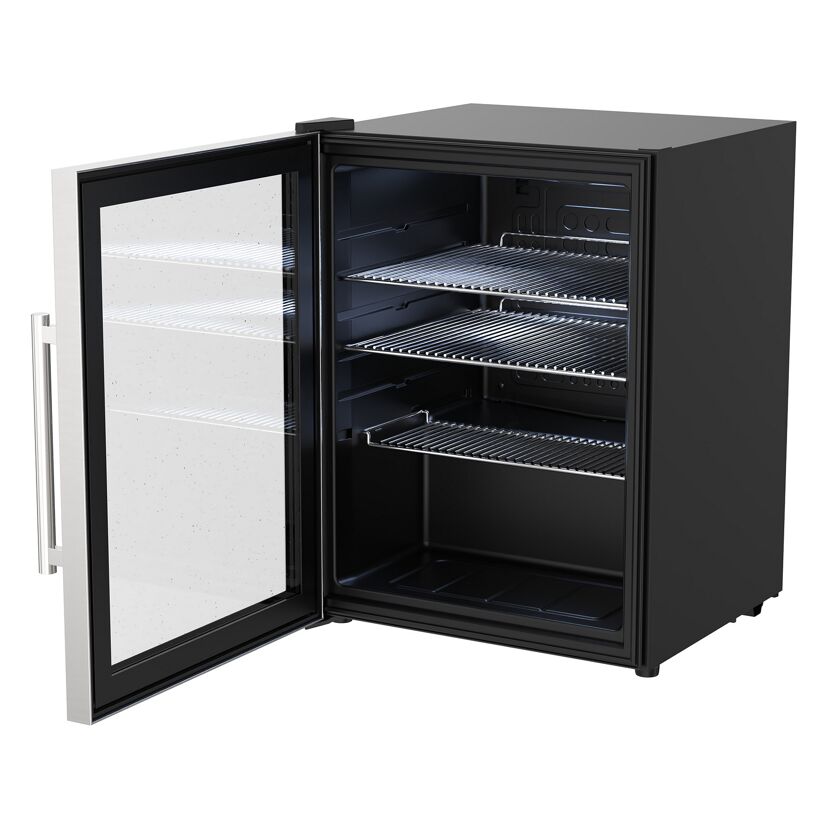 Kühlschrank schwarz 60 l