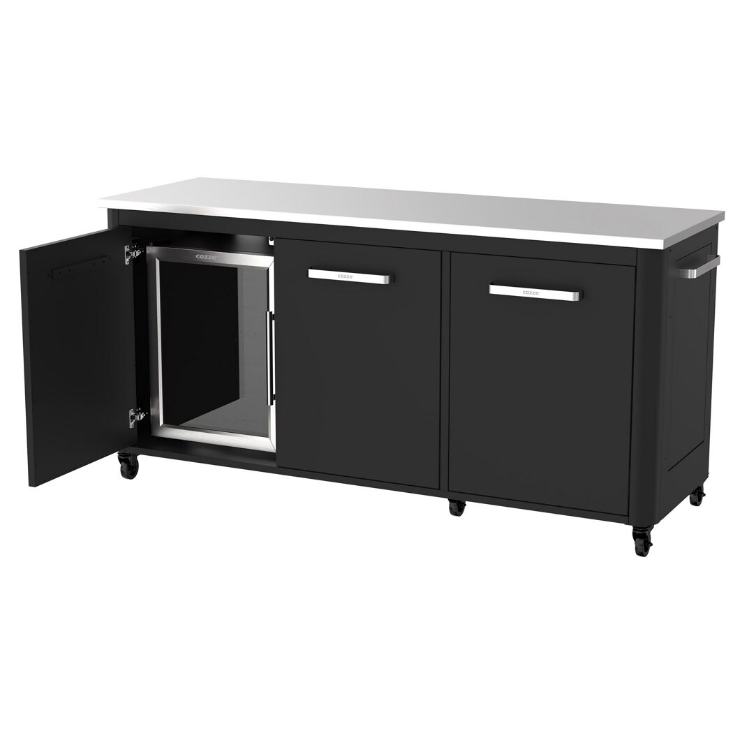 Kühlschrank schwarz 60 l