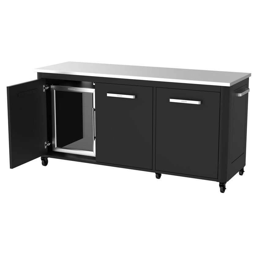Kühlschrank schwarz 60 l