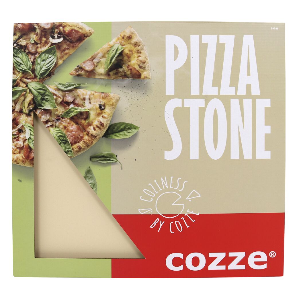 Pizzastein 34,5 × 1 x 34,5 cm