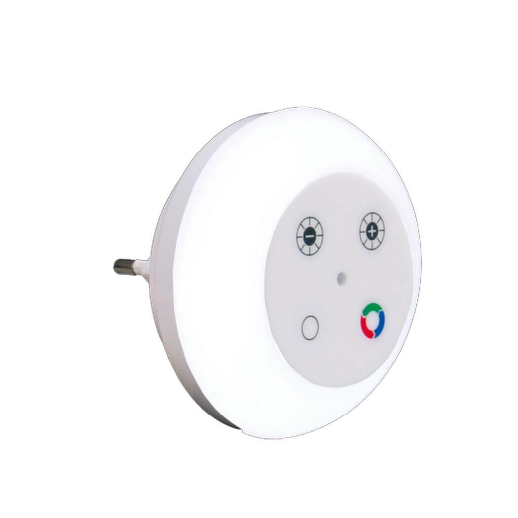 LED-Nachtlicht dimmbar 1 W Farbwechsler Ø 8 cm
