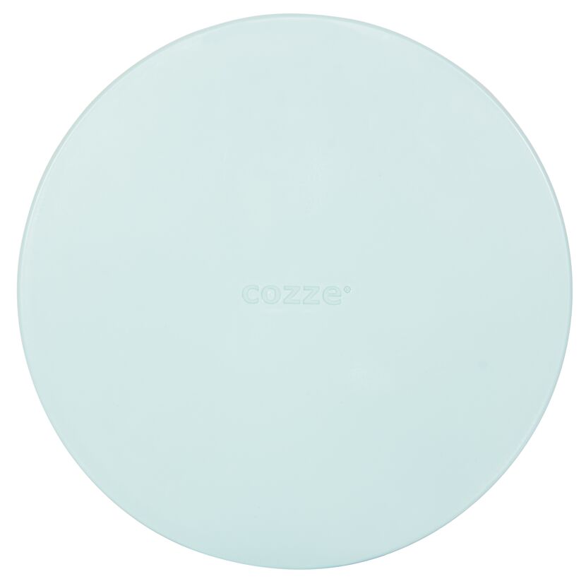 Pizzabrett Kunststoff hellblau Ø 35 x 1 cm