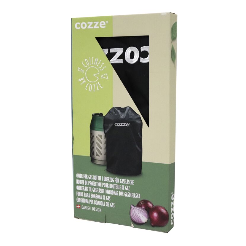 Abdeckung für Gasflasche 10 kg schwarz 300 x 28 x 30 cm