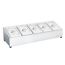 Topping-Station Edelstahl 60 x 19,7 x 15 cm