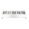 Topping-Station Edelstahl 60 x 19,7 x 15 cm