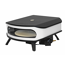 Pizzaofen 17" schwarz 60,5 x 30,5 x 42,5 cm