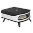 Pizzaofen 17" schwarz 60,5 x 30,5 x 42,5 cm
