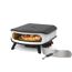 Pizzaofen 17" schwarz 60,5 x 30,5 x 42,5 cm