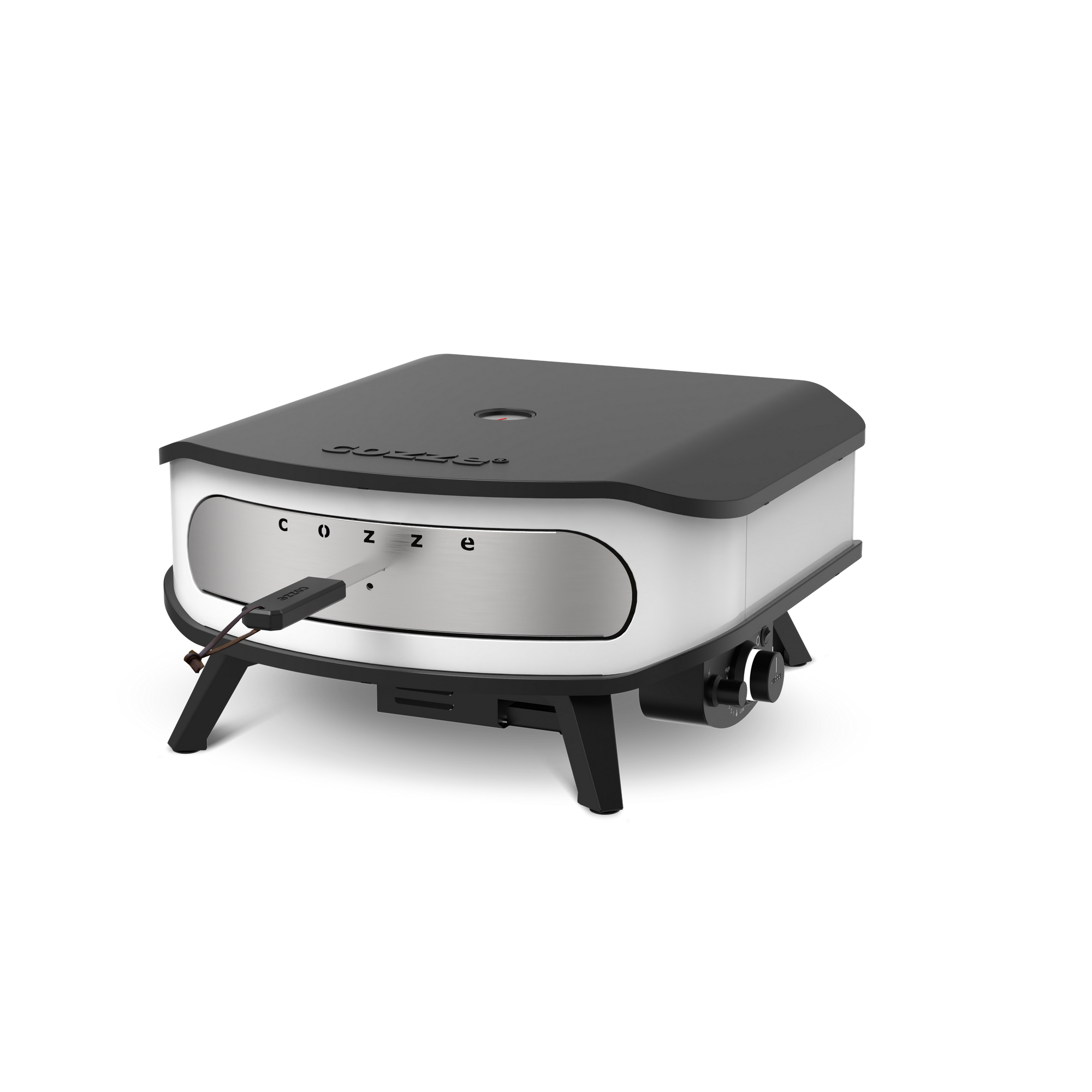 Pizzaofen 17" schwarz 60,5 x 30,5 x 42,5 cm