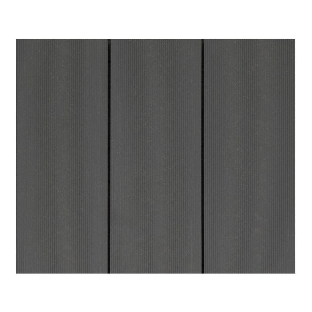 Terrassendiele 'Xtra' WPC Steingrau 400 x 14,5 x 20 cm