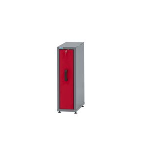 Einbauschrank mit 1 Auszug dunkelrot 23 x 80 x 47 cm
