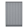 Lochwand Stahlblech hellgrau 40 x 60 x 1,5 cm
