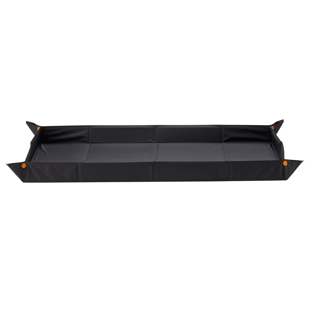 Pflanzmatte schwarz/orange faltbar 82,5 x 44,5 x 6 cm