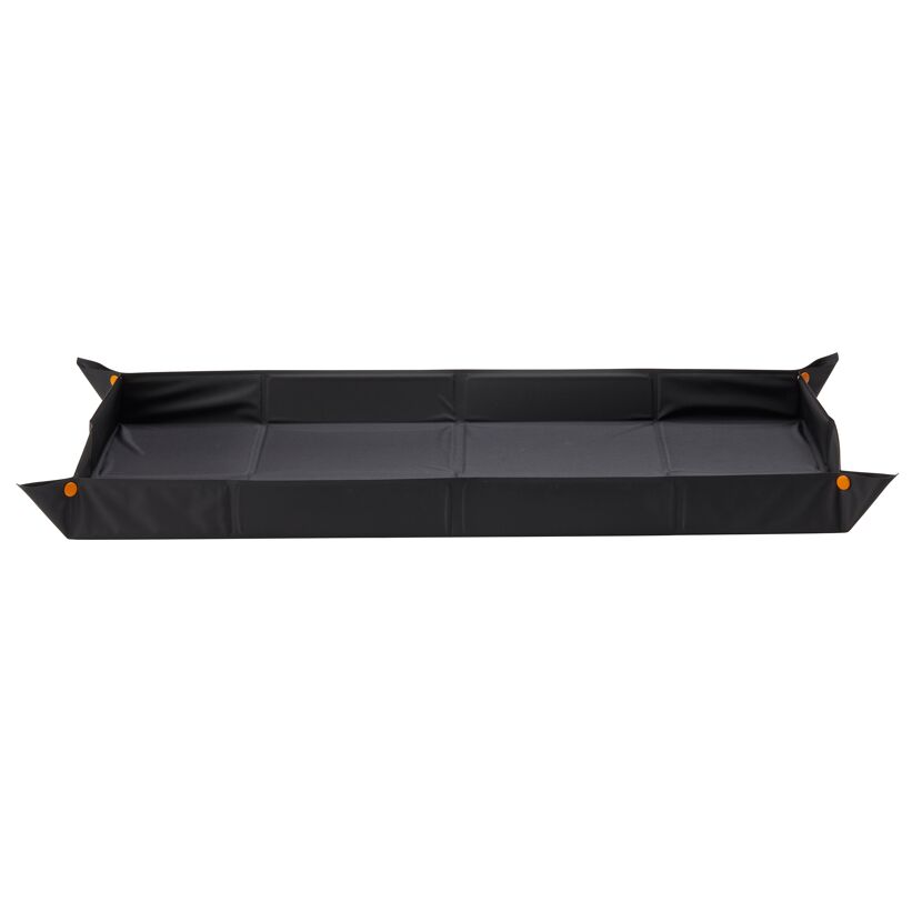 Pflanzmatte schwarz/orange faltbar 82,5 x 44,5 x 6 cm