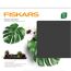 Pflanzmatte schwarz/orange faltbar 82,5 x 44,5 x 6 cm
