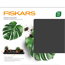 Pflanzmatte schwarz/orange faltbar 82,5 x 44,5 x 6 cm