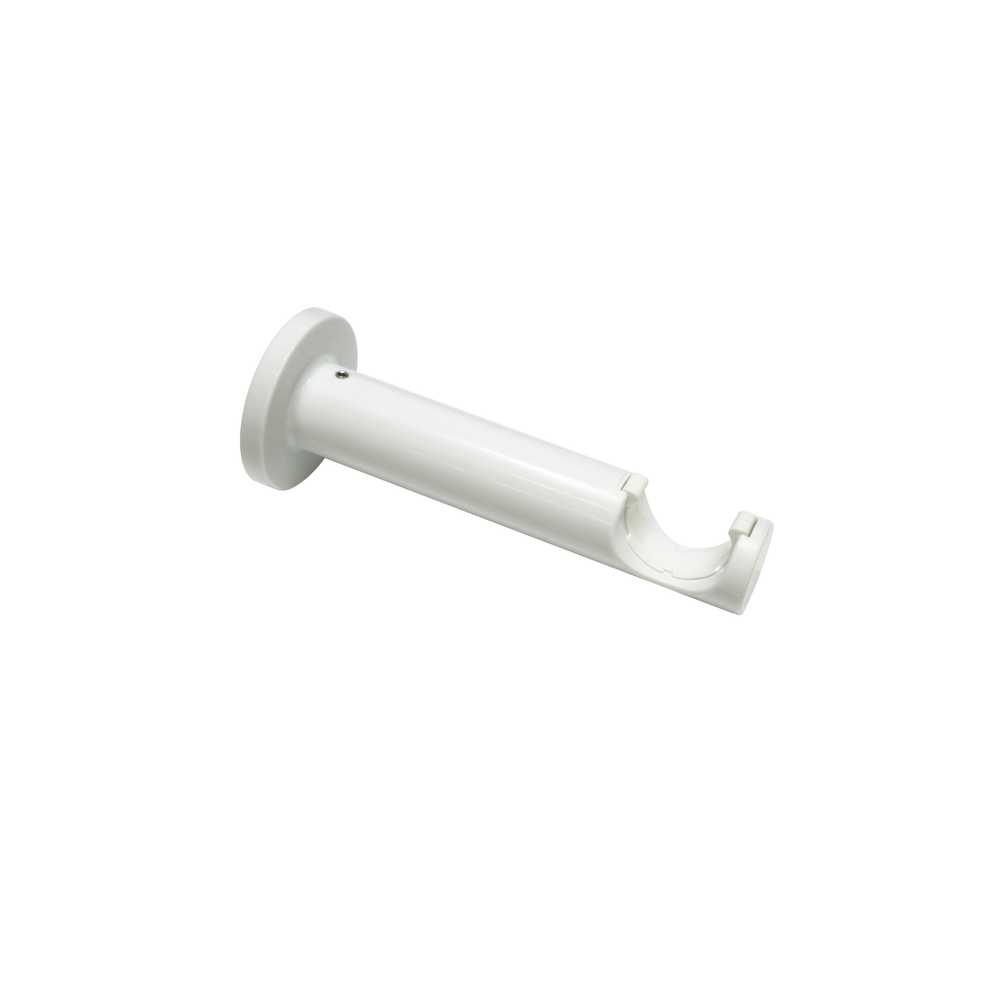 Gardinenstangen-Set 'Korfu' weiß Ø 28 x 1600 mm 5-teilig