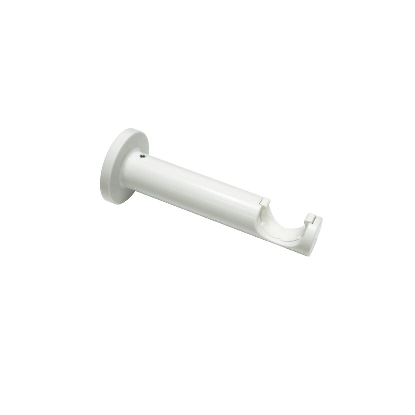 Gardinenstangen-Set 'Korfu' weiß Ø 28 x 1600 mm 5-teilig