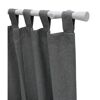 Gardinenstangen-Set 'Korfu' weiß Ø 28 x 2000 mm 5-teilig