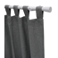 Gardinenstangen-Set 'Korfu' weiß Ø 28 x 2000 mm 5-teilig